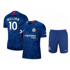 Челси форма домашняя 2019/20 (футболка+шорты) Виллиан 10